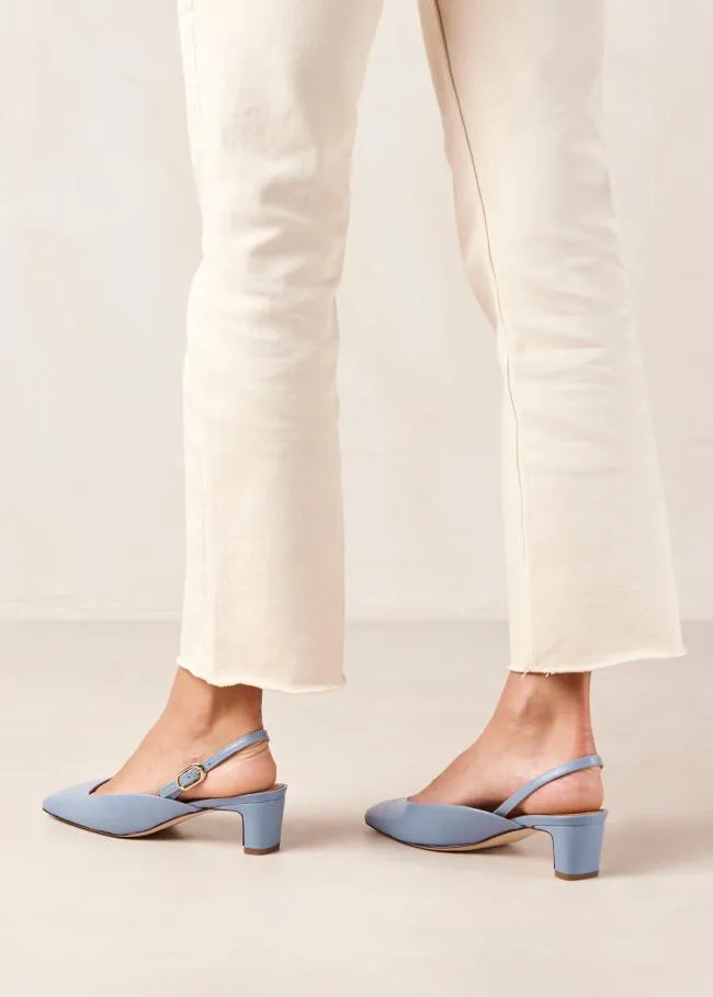 ALOHAS Pumps Lindy 8211 Blue Leather Pumps 8211 Women