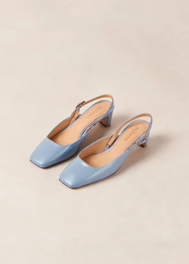 ALOHAS Pumps Lindy 8211 Blue Leather Pumps 8211 Women
