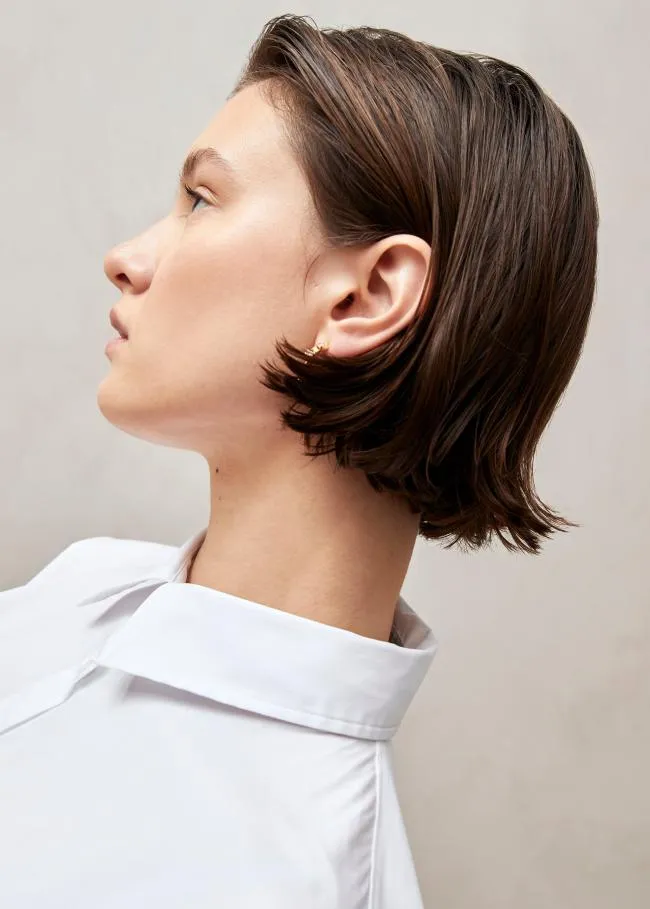 ALOHAS Shirts Domenica 8211 White Cotton Shirt 8211 Women