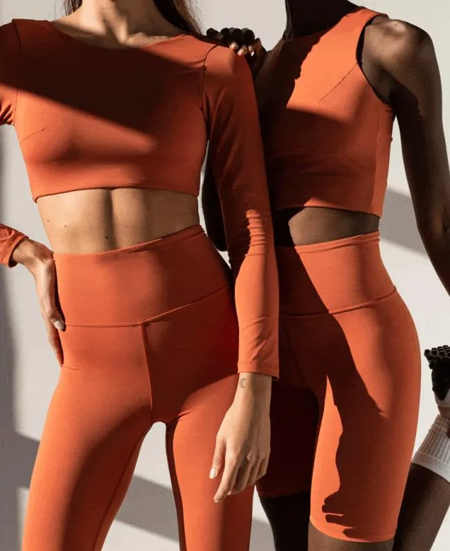 ALOHAS Sportswear Core 8211 Orange Tank 8211 Women