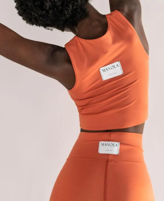 ALOHAS Sportswear Core 8211 Orange Tank 8211 Women