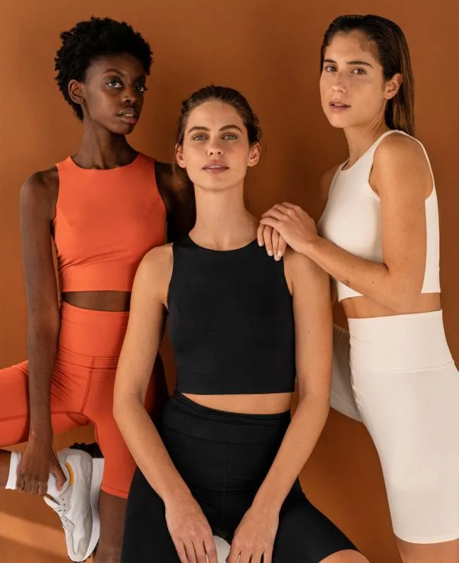 ALOHAS Sportswear Core 8211 Orange Tank 8211 Women