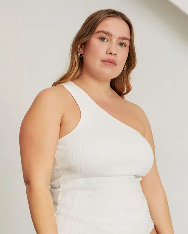 ALOHAS Tops Cortado 8211 White Cotton Top 8211 Women