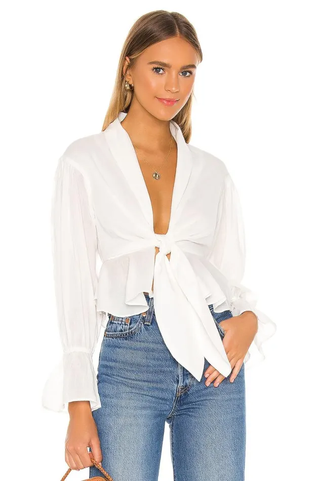 Ash Top Ivory Women Lovers and Friends Tops