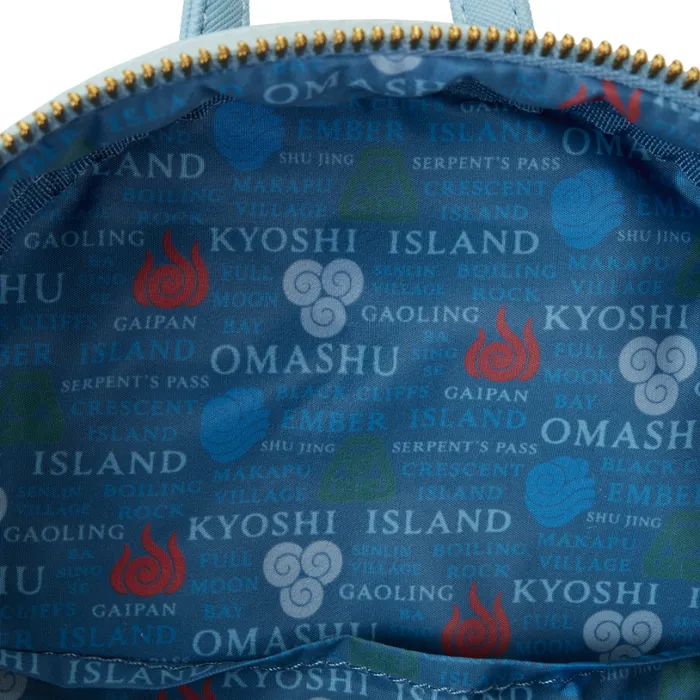 Avatar The Last Airbender Map Of The Four Nations Mini Backpack Unisex Loungefly Backpacks Avatar The Last Airbender Map Of The Four Nations Mini Backpack Unisex Loungefly Backpacks