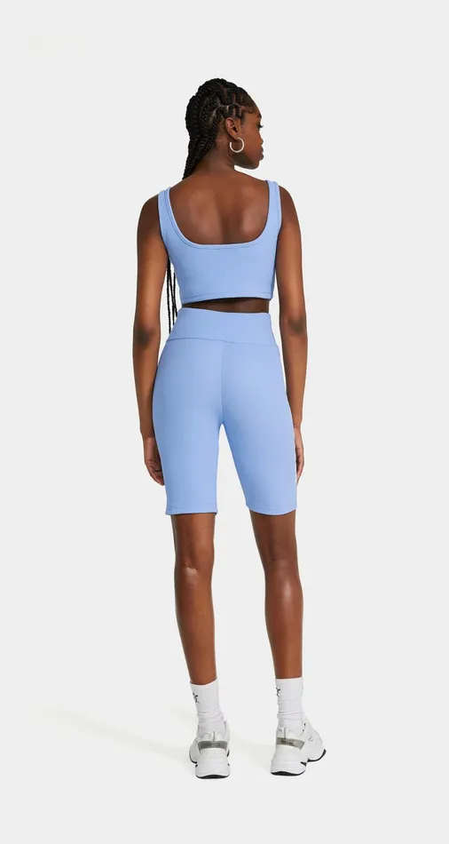 Baby Blue Revin Cycle Shorts Blue Women Daily Paper Shorts