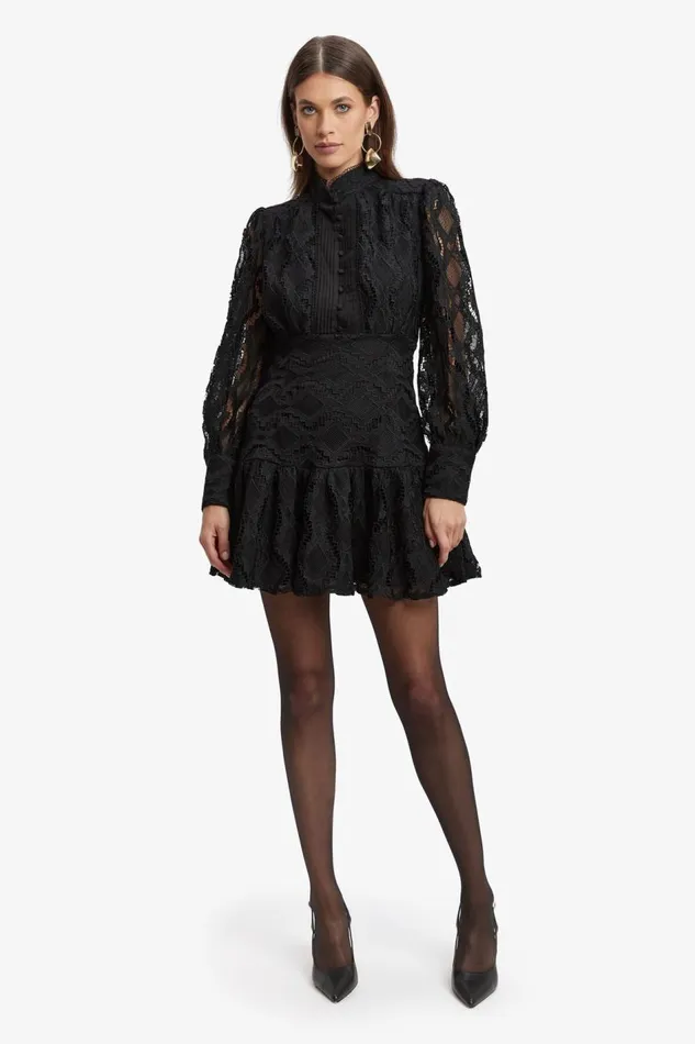 Bardot Day To Night Dresses Remy Lace Dress In Black 8211 Women Bardot Day To Night Dresses Remy Lace Dress In Black 8211 Women