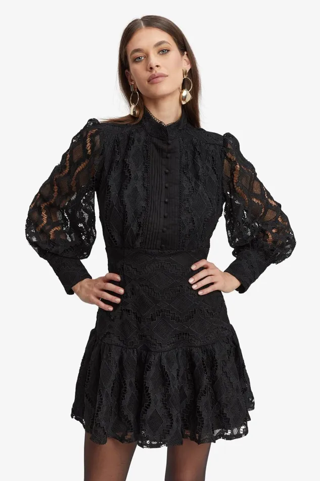 Bardot Day To Night Dresses Remy Lace Dress In Black 8211 Women Bardot Day To Night Dresses Remy Lace Dress In Black 8211 Women