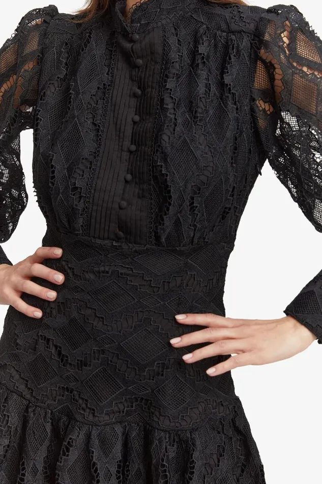 Bardot Day To Night Dresses Remy Lace Dress In Black 8211 Women Bardot Day To Night Dresses Remy Lace Dress In Black 8211 Women