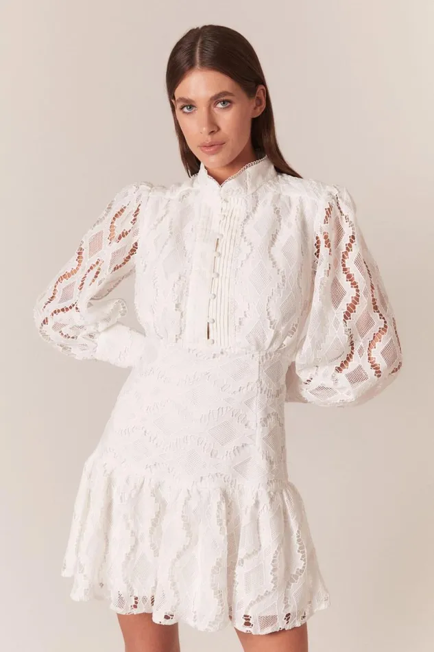Bardot Day To Night Dresses Remy Lace Dress In Ivory 8211 Women