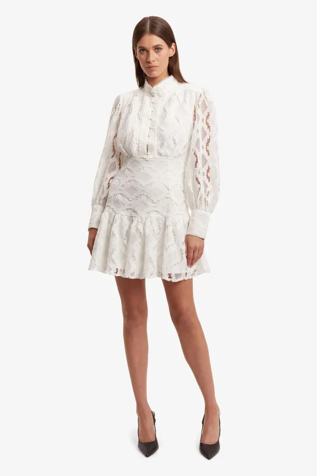 Bardot Day To Night Dresses Remy Lace Dress In Ivory 8211 Women Bardot Day To Night Dresses Remy Lace Dress In Ivory 8211 Women