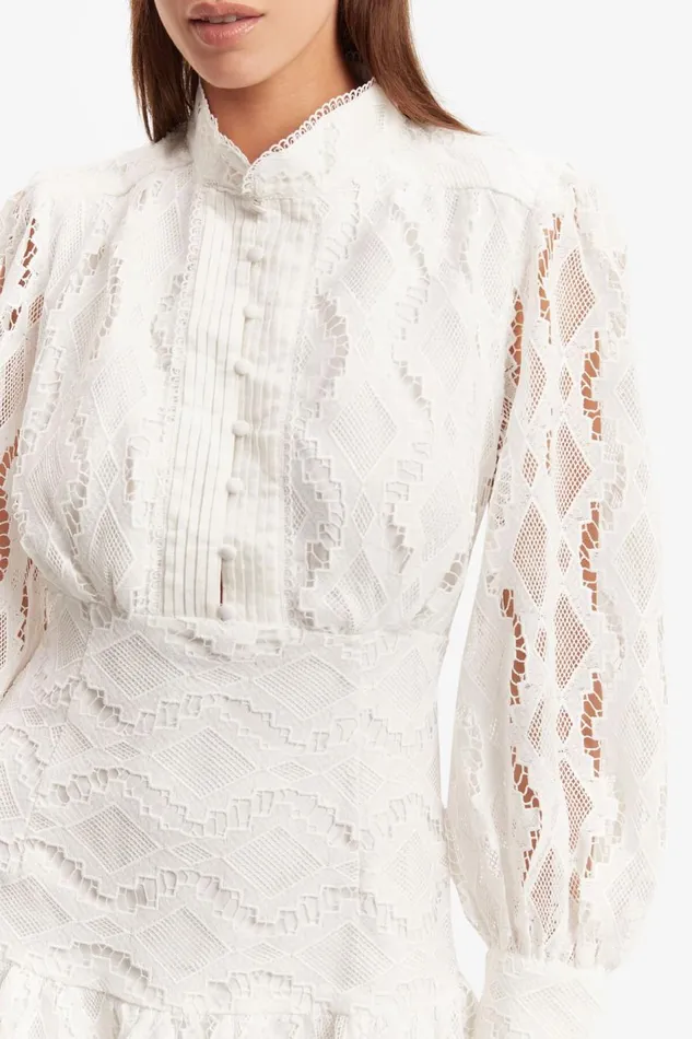 Bardot Day To Night Dresses Remy Lace Dress In Ivory 8211 Women Bardot Day To Night Dresses Remy Lace Dress In Ivory 8211 Women