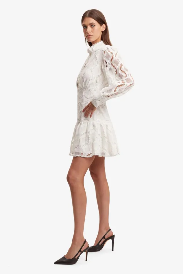 Bardot Day To Night Dresses Remy Lace Dress In Ivory 8211 Women Bardot Day To Night Dresses Remy Lace Dress In Ivory 8211 Women