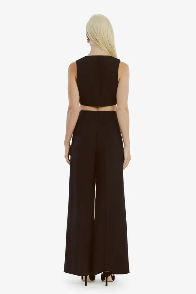 Bardot Party Tops Marla Cropped Vest In Black 8211 Women