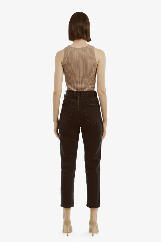 Bardot Straight Jean Heidi Straight Leg In Washed Black 8211 Women Bardot Straight Jean Heidi Straight Leg In Washed Black 8211 Women