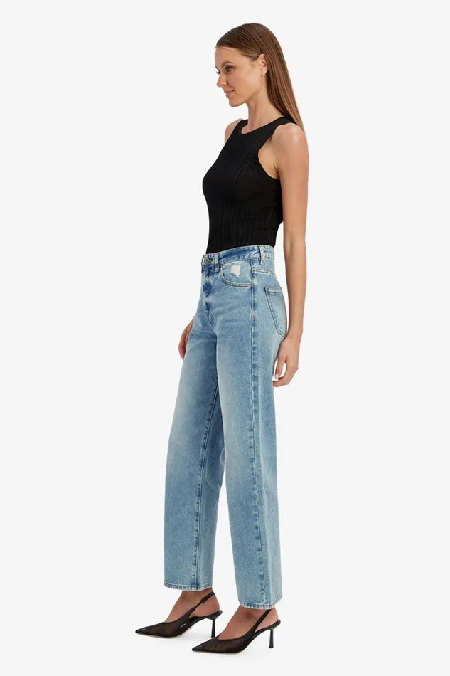 Bardot Straight Jean Pia Straight Jeans In Vintage 8211 Women