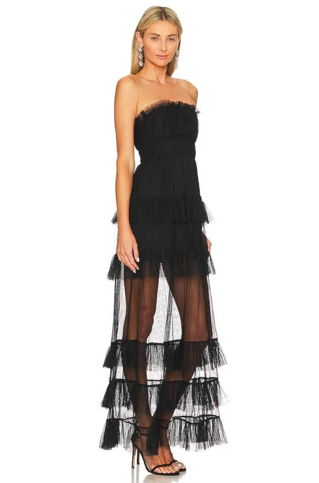 Barlow Gown Black Women Lovers and Friends Dresses