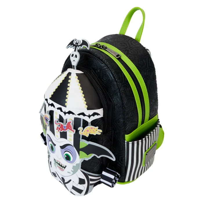 Beetlejuice Carousel Hat Light Up Cosplay Mini Backpack Unisex Loungefly Backpacks