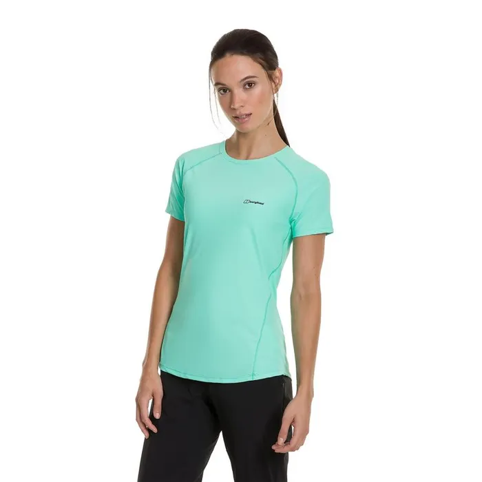 Berghaus Baselayers 247 Short Sleeve Tech Baselayer 8211 Light Green 8211 Women