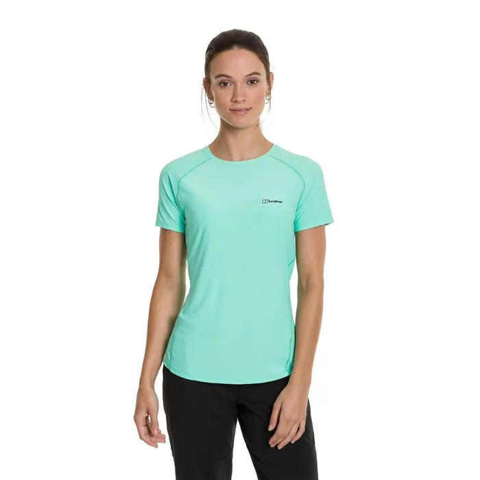 Berghaus Baselayers 247 Short Sleeve Tech Baselayer 8211 Light Green 8211 Women