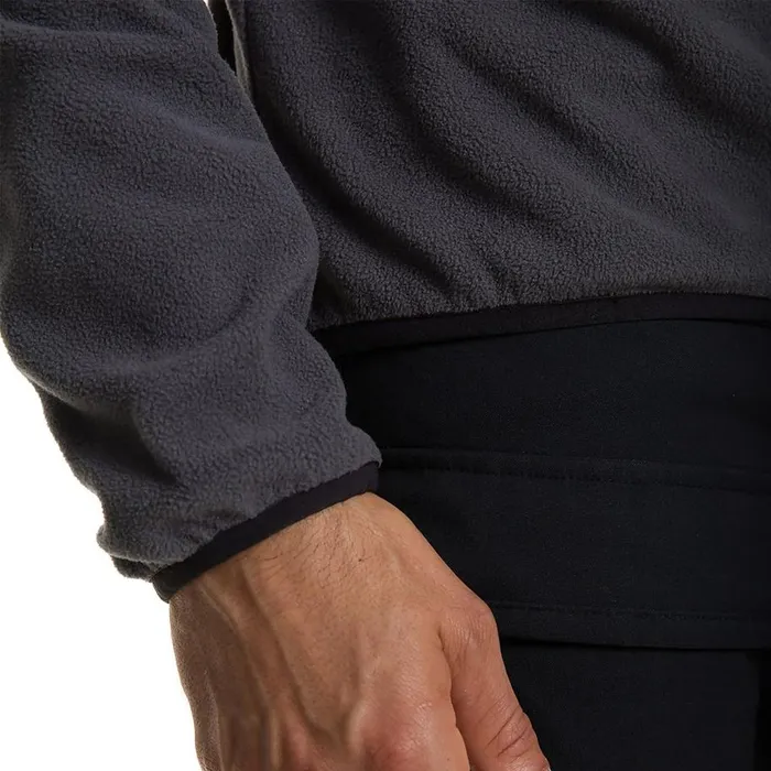 Berghaus Fleece Aslam Hooded Half Zip Fleece 8211 Grey 8211 Men