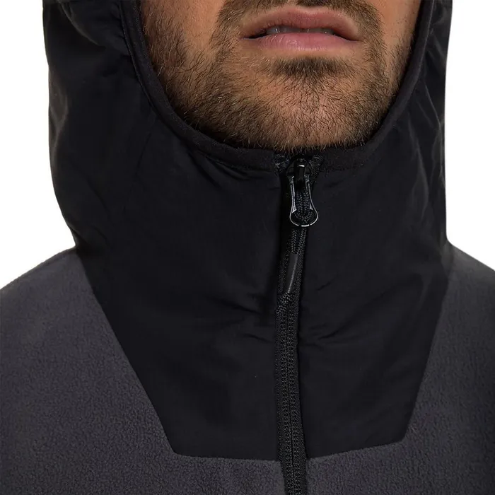 Berghaus Fleece Aslam Hooded Half Zip Fleece 8211 Grey 8211 Men