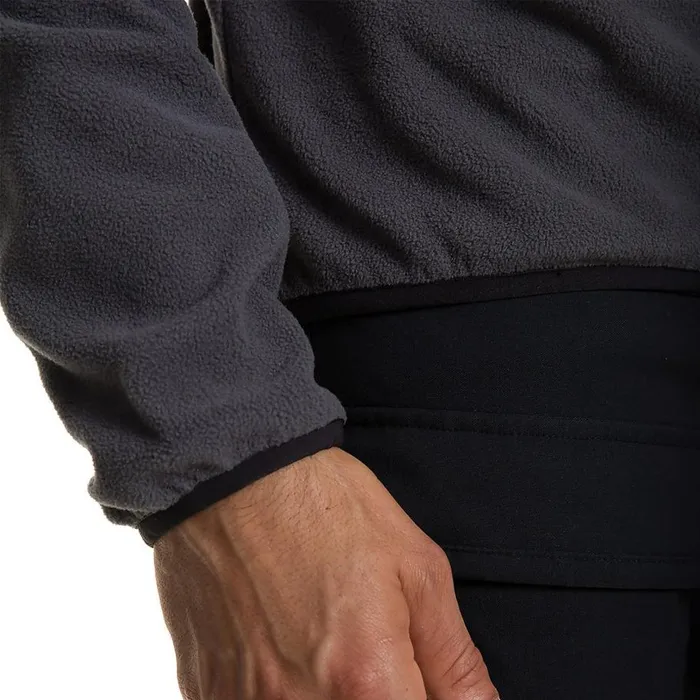 Berghaus Fleece Aslam Hooded Half Zip Fleece 8211 Grey 8211 Men