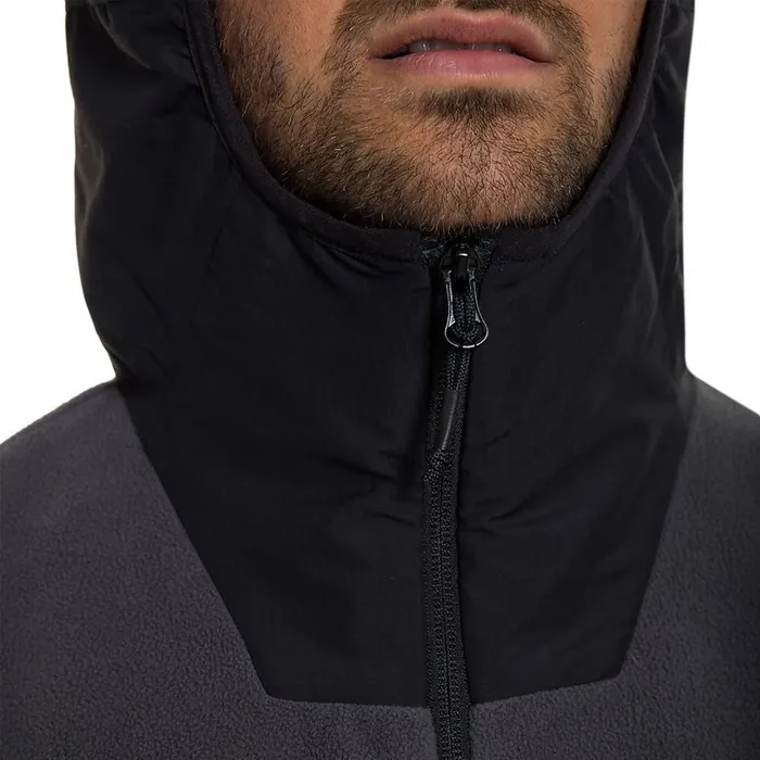 Berghaus Fleece Aslam Hooded Half Zip Fleece 8211 Grey 8211 Men