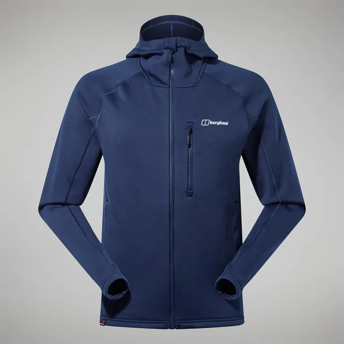Berghaus Fleece Carnot Hooded Jacket 8211 Dark Blue 8211 Men