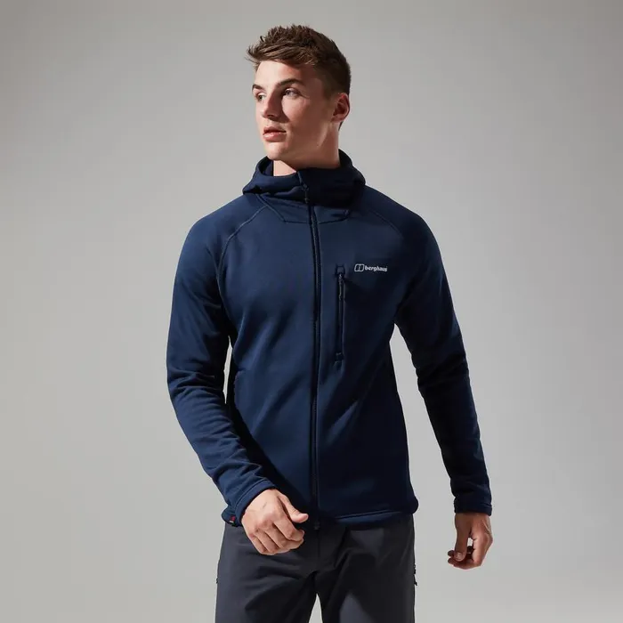 Berghaus Fleece Carnot Hooded Jacket 8211 Dark Blue 8211 Men