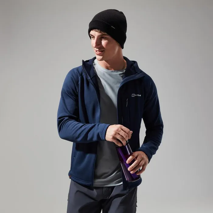 Berghaus Fleece Carnot Hooded Jacket 8211 Dark Blue 8211 Men