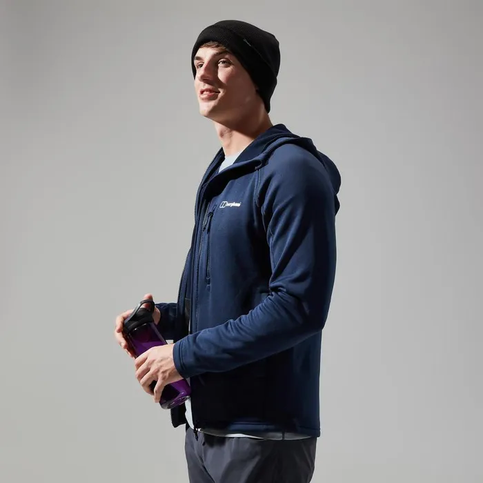 Berghaus Fleece Carnot Hooded Jacket 8211 Dark Blue 8211 Men