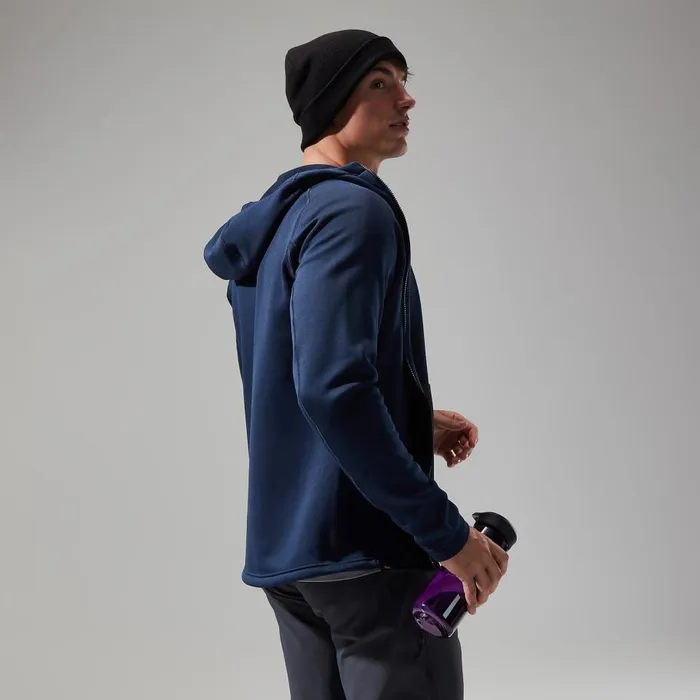 Berghaus Fleece Carnot Hooded Jacket 8211 Dark Blue 8211 Men