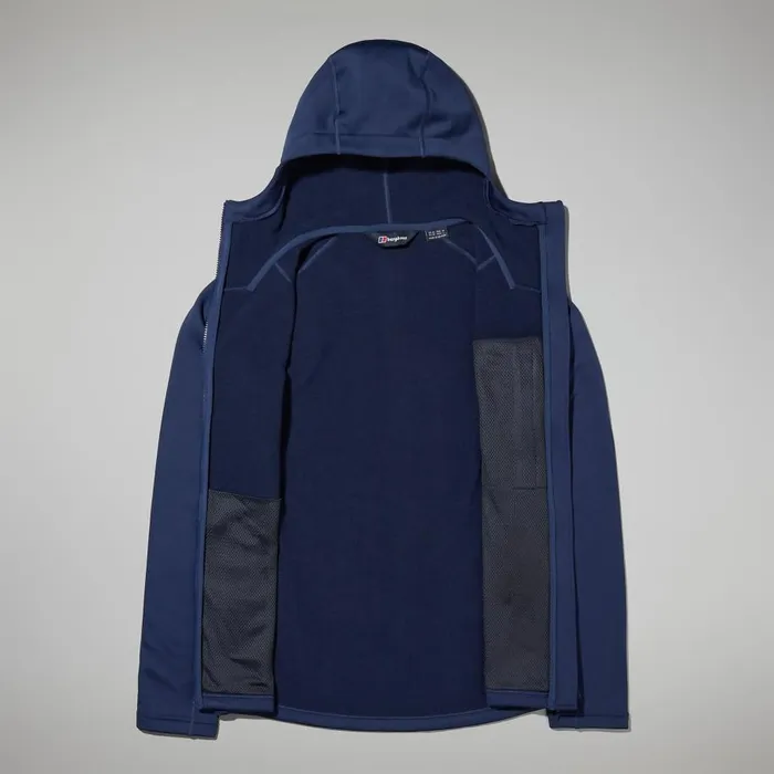 Berghaus Fleece Carnot Hooded Jacket 8211 Dark Blue 8211 Men