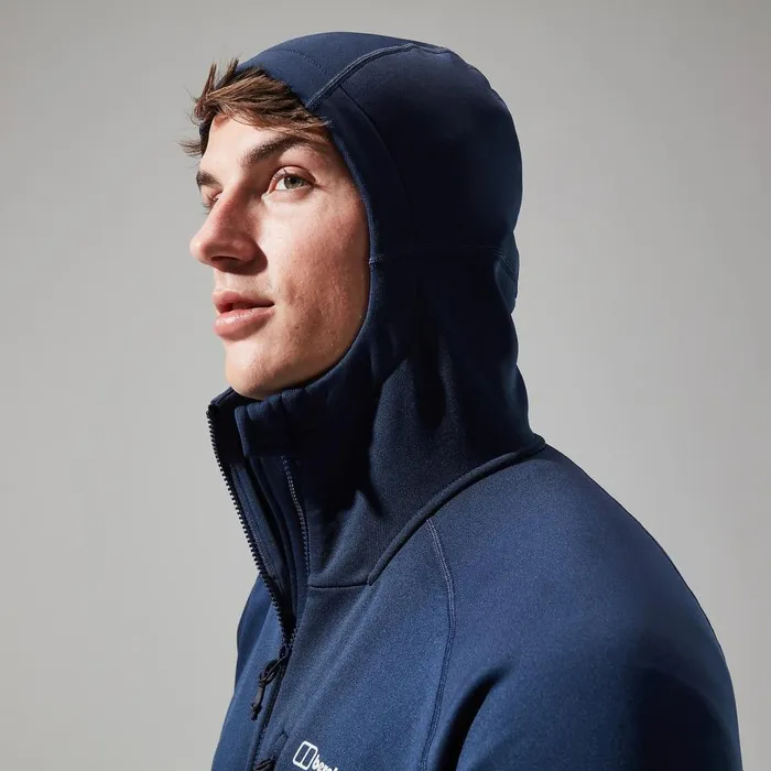 Berghaus Fleece Carnot Hooded Jacket 8211 Dark Blue 8211 Men