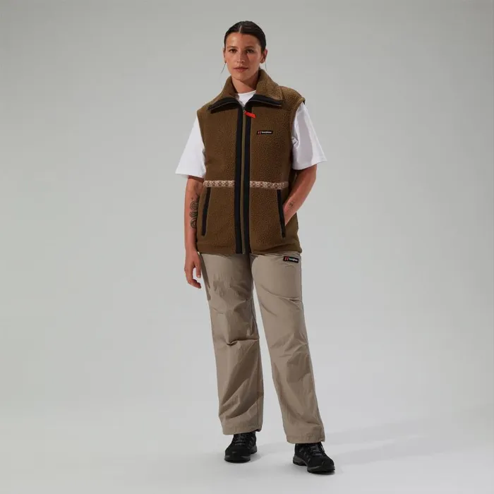 Berghaus Fleece Rhynie Aztec Fleece Gilet 8211 BrownBlack 8211 MenWomen Berghaus Fleece Rhynie Aztec Fleece Gilet 8211 BrownBlack 8211 MenWomen