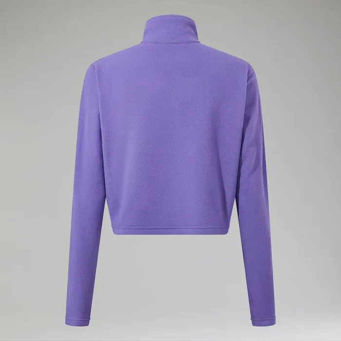 Berghaus Fleece URB Prism Cropped Half Zip Fleece 8211 Purple 8211 Women