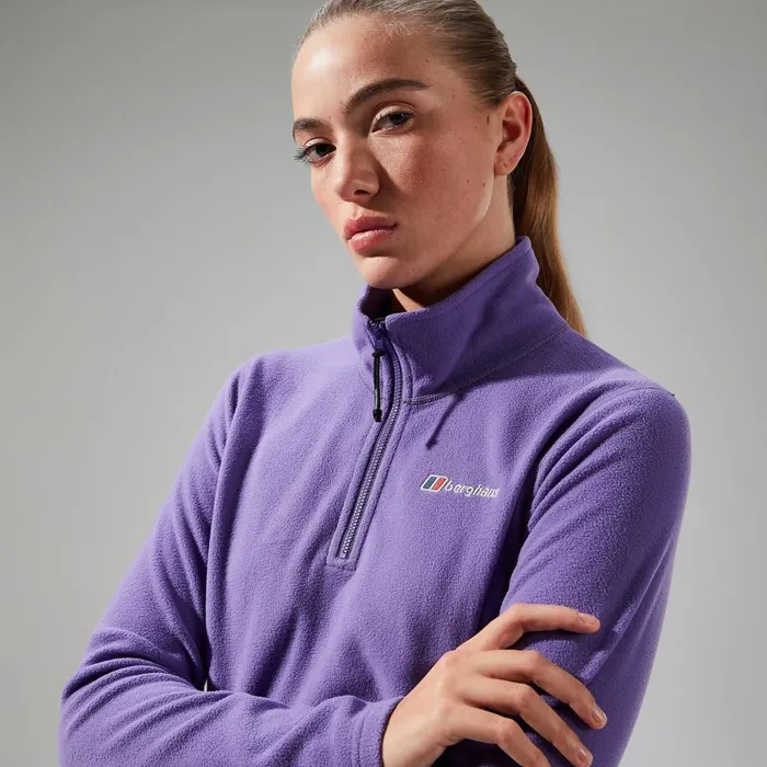 Berghaus Fleece URB Prism Cropped Half Zip Fleece 8211 Purple 8211 Women