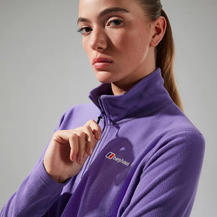 Berghaus Fleece URB Prism Cropped Half Zip Fleece 8211 Purple 8211 Women