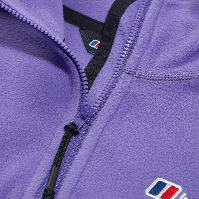 Berghaus Fleece URB Prism Cropped Half Zip Fleece 8211 Purple 8211 Women