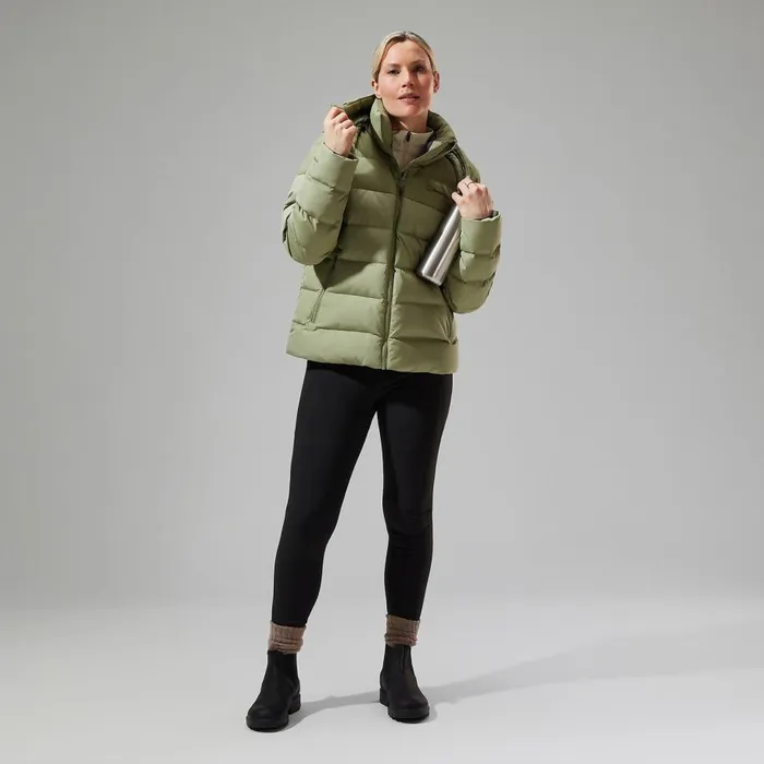Berghaus Insulated Embo 4in1 Down Insulated Jacket 8211 Green 8211 Women