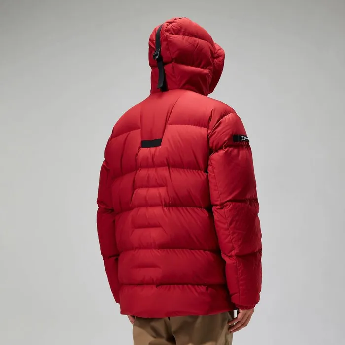 Berghaus Insulated Fawdon Down Jacket 8211 Dark RedBlack 8211 Men