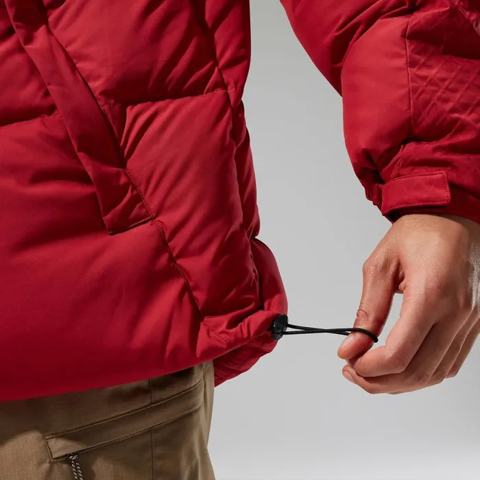 Berghaus Insulated Fawdon Down Jacket 8211 Dark RedBlack 8211 Men