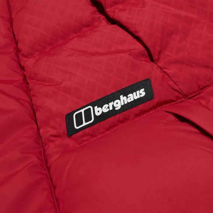 Berghaus Insulated Fawdon Down Jacket 8211 Dark RedBlack 8211 Men