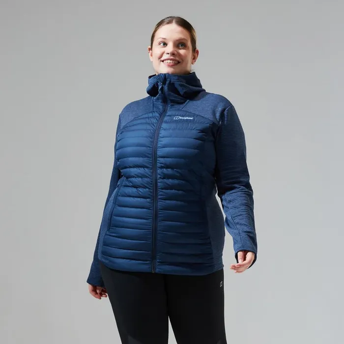 Berghaus Insulated Nula Hybrid Jacket 8211 Dark Blue 8211 Women