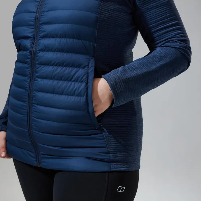 Berghaus Insulated Nula Hybrid Jacket 8211 Dark Blue 8211 Women