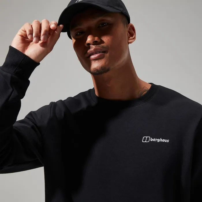 Berghaus Sweatshirts Logo Crew Black 8211 Men