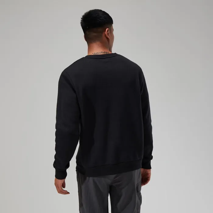 Berghaus Sweatshirts Logo Crew Black 8211 Men Berghaus Sweatshirts Logo Crew Black 8211 Men
