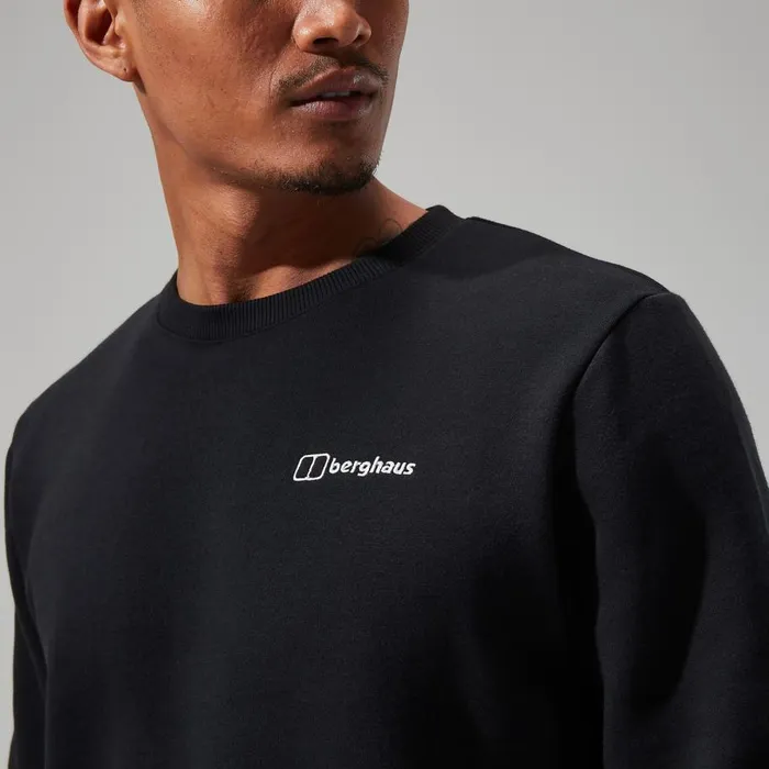 Berghaus Sweatshirts Logo Crew Black 8211 Men Berghaus Sweatshirts Logo Crew Black 8211 Men