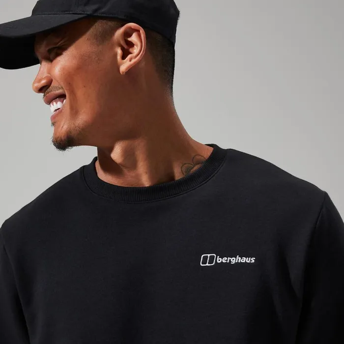 Berghaus Sweatshirts Logo Crew Black 8211 Men Berghaus Sweatshirts Logo Crew Black 8211 Men